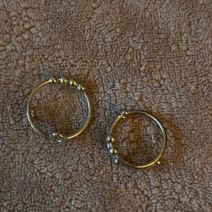 Silver Fidget Rings